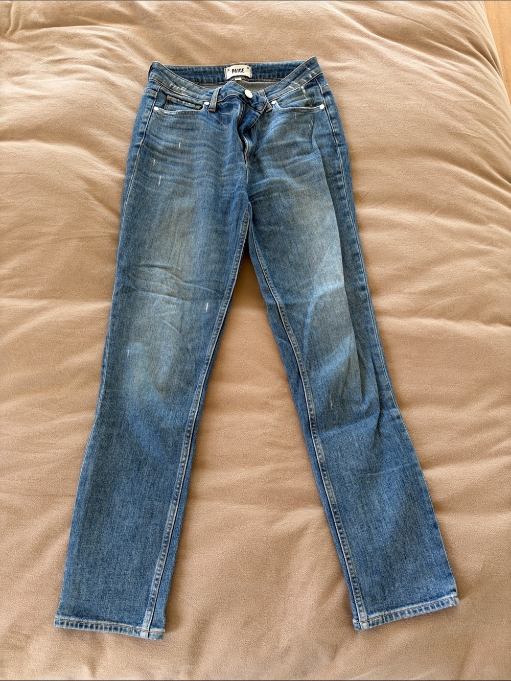 PAIGE Sarah Slim straight leg jeans